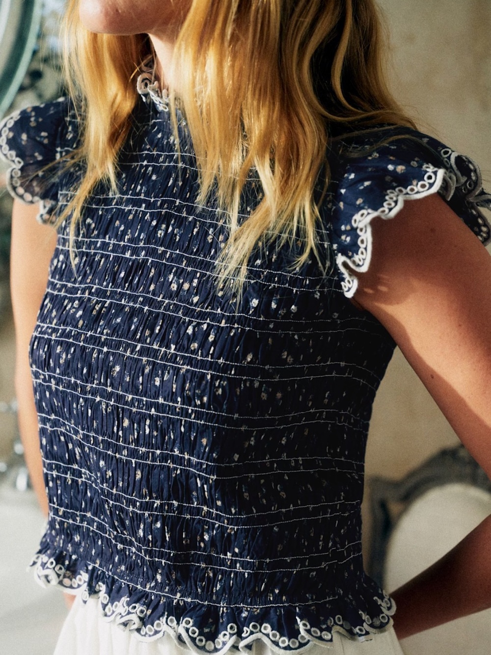 Sezane Liorane Blouse - Size 36